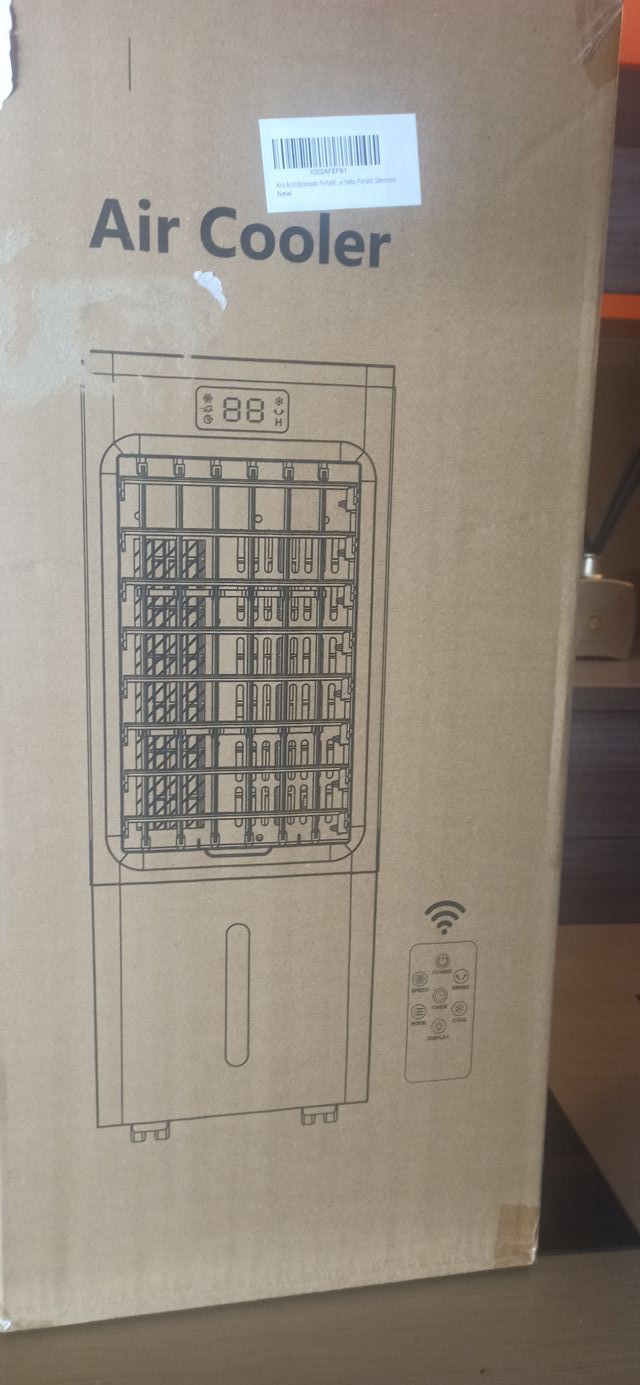 Enfriador de Aire Portátil 4 en 1 Blanco