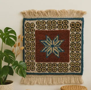 Tappeto decorativo orientale 58x45 cm