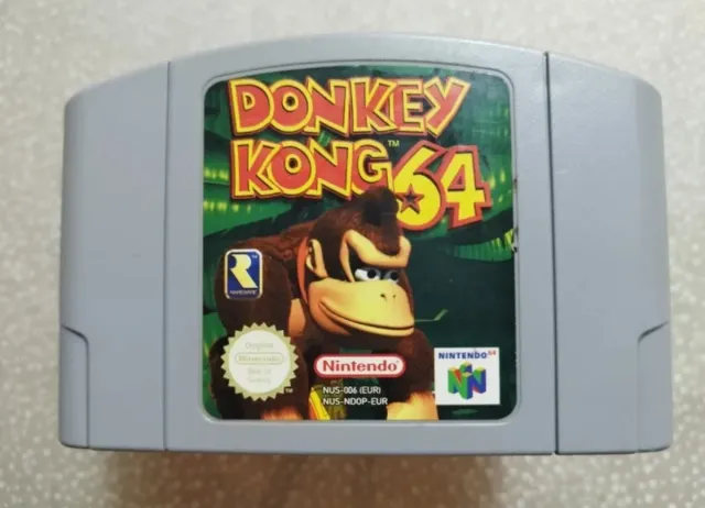 ✨Donkey Kong 64 ☢️ Nintendo 64✨
