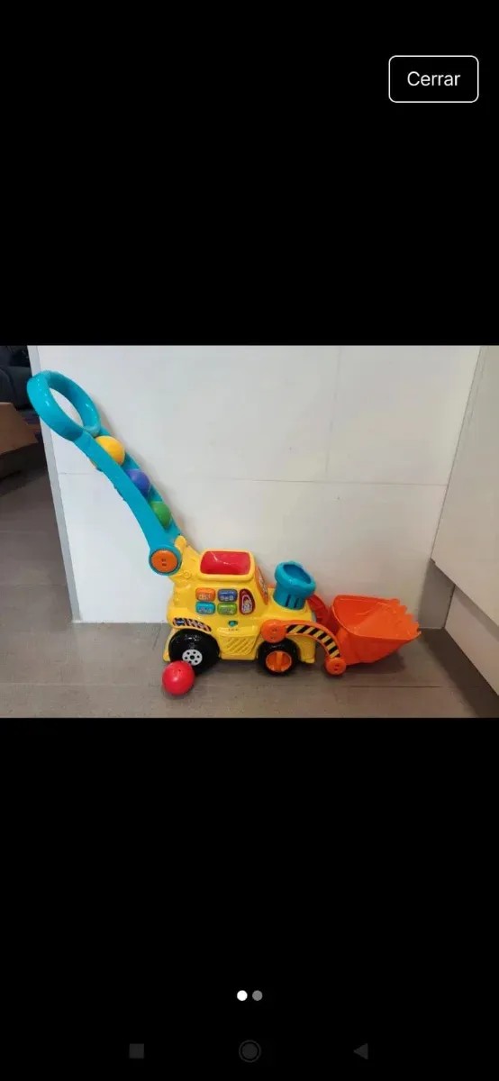 Excavadora VTech Interactiva 12m+