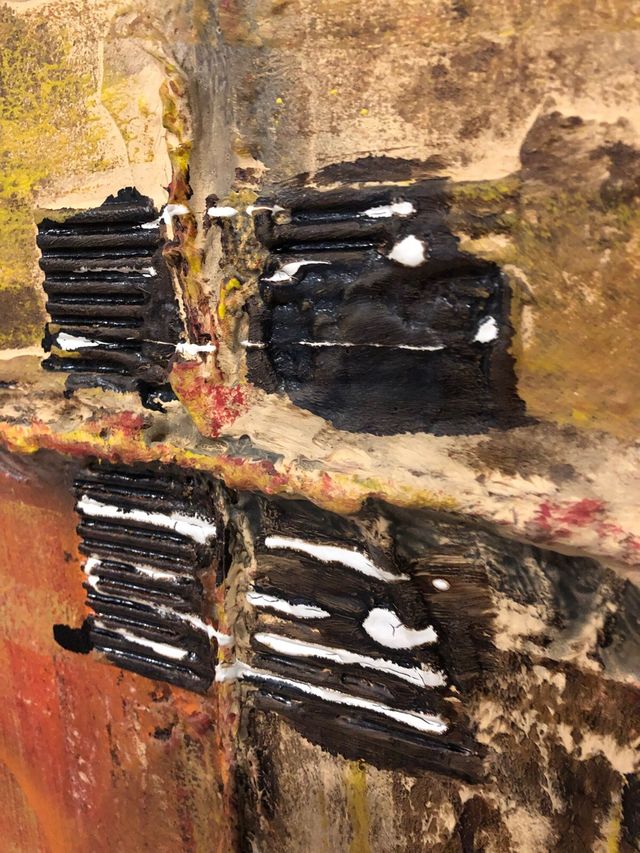 Cuadro de autor abstracto