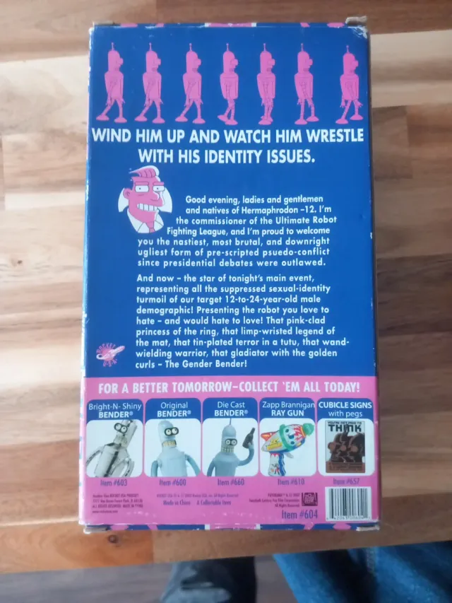 Figura Futurama Gender Bender official