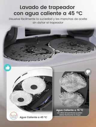 LEFANT M3 Robot Aspirador y Fregasuelos