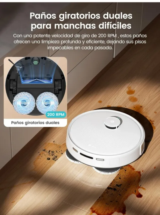 LEFANT M3 Robot Aspirador y Fregasuelos