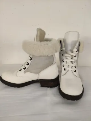 Stivali polacchino vera pelle agnello