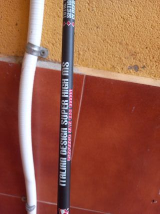 Lote de cañas de pesca para minitalla.