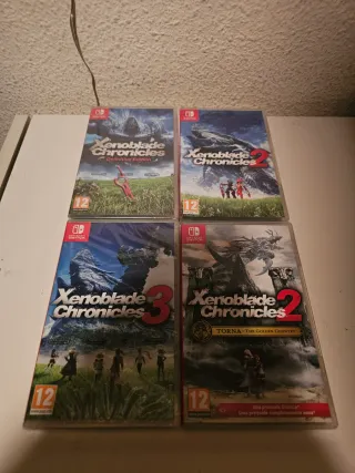 Pack Xenoblade Chronicles Switch (1, 2, 3, Torna)