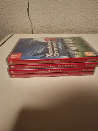 Pack Xenoblade Chronicles Switch (1, 2, 3, Torna)
