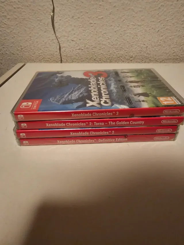 Pack Xenoblade Chronicles Switch (1, 2, 3, Torna)