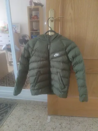 Chaqueta Nike niño invierno verde