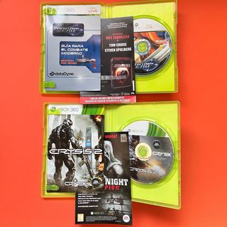 Space marine, gears, Crysis,perfect dark xbox 360