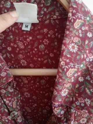 Blusa Benetton Talla M Estampada