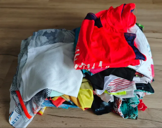 Lote 3kg Camisetas Técnicas Carreras Populares