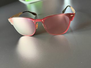 Ray-Ban Blaze Clubmaster Gafas de Sol Rosas