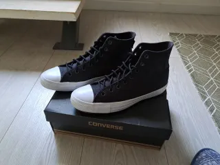 Zapatillas Converse Altas Negras de Cordura