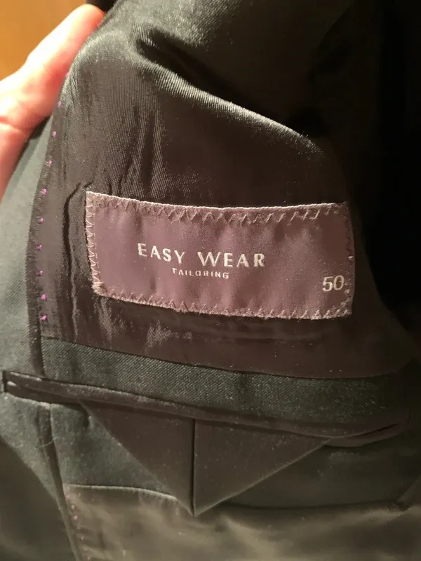 Chaqueta de traje / Americana / Blazer negro