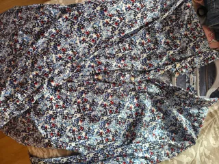 Camisa Zara Estampada Hombre Talla XL Slim fit