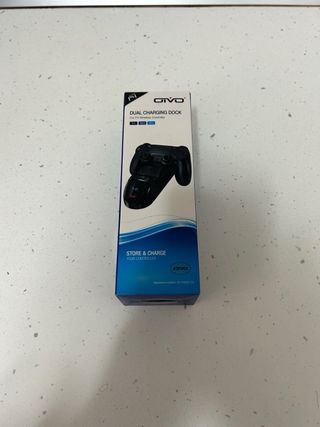 Cargador Doble Mando PS4 GVO nuevo sin usar
