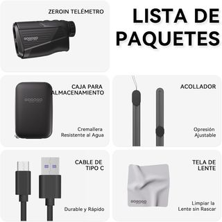 Telémetro Golf y Caza 2500 Yardas NUEVO