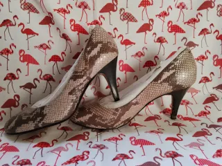 Zapatos tacon mujer talla 38 serpiente