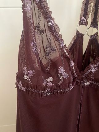 Picardías Selmark Morado.