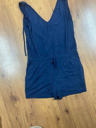 Mono corto azul marino verano elástico