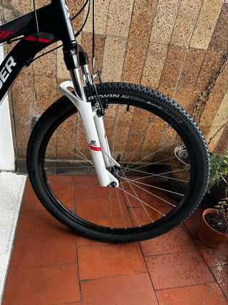 Bicicleta Rockrider Negra Niños