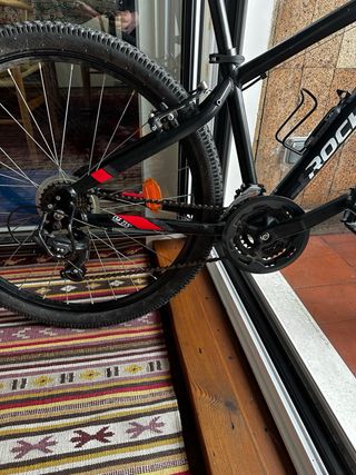 Bicicleta Rockrider Negra Niños