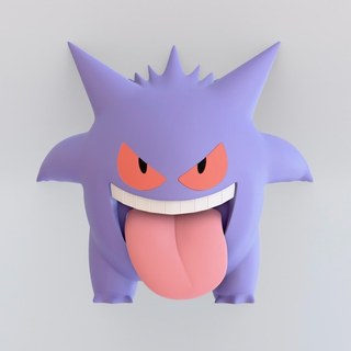 Figura 3D Pokémon Gengar