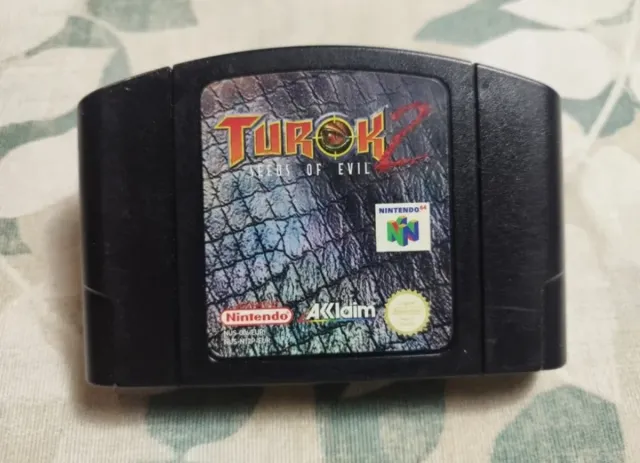 ✨Turok 2: Seeds of Evil ☢️ Nintendo 64✨