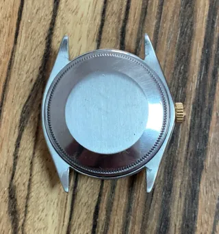 Caja de reloj Rolex de acero inoxidable