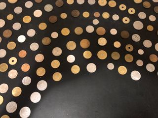 Monete e banconote vintage