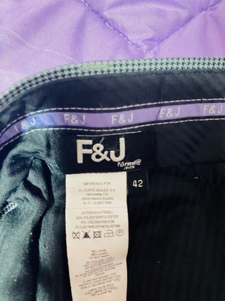 Pantalón de vestir hombre talla 42
