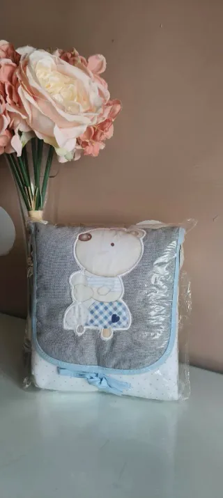 Cambiador de bebé con osito