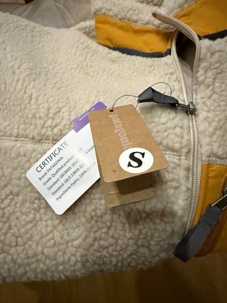 Polar Patagonia Sherpa Retro Beige Amarillo
