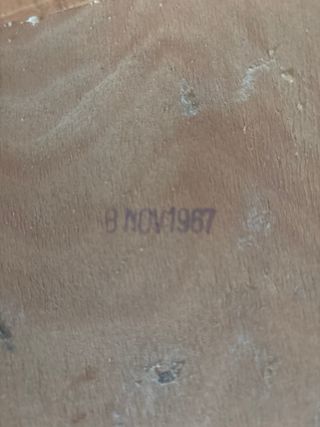 Juego 6 Sillas Mocholi 1967 Madera Tapizada