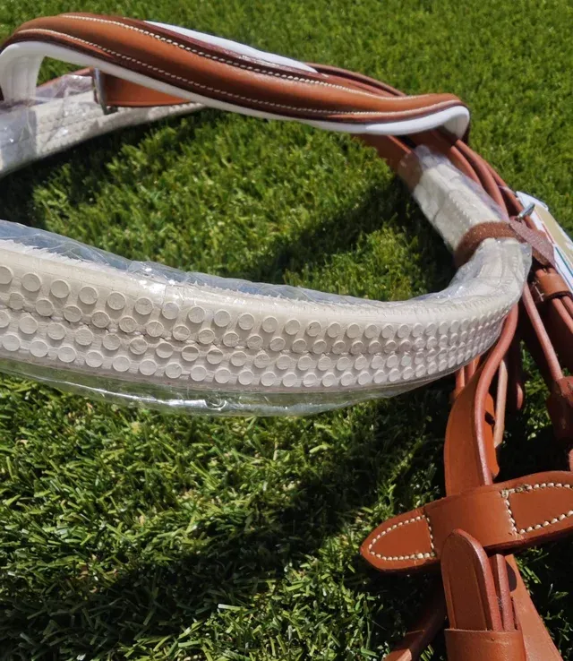 CABEZADA LEXHIS DE CUERO CON RIENDAS NUEVA ENVIO