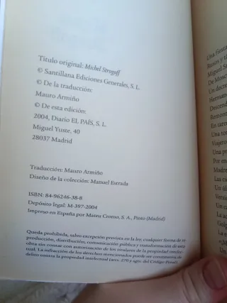 Miguel Strogoff (Tus Libros Seleccion/ Your Boo...