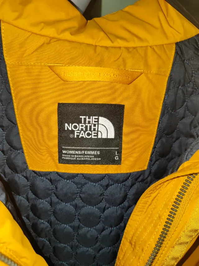 Abrigo The North Face mujer talla L naranja