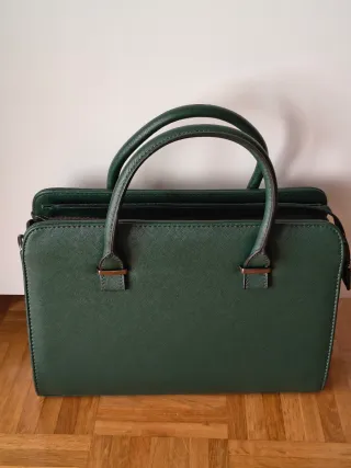 Borsa verde 25x35