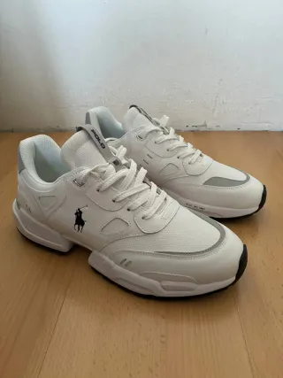 Zapatillas Polo Ralph Lauren Jgr Pp Blancas