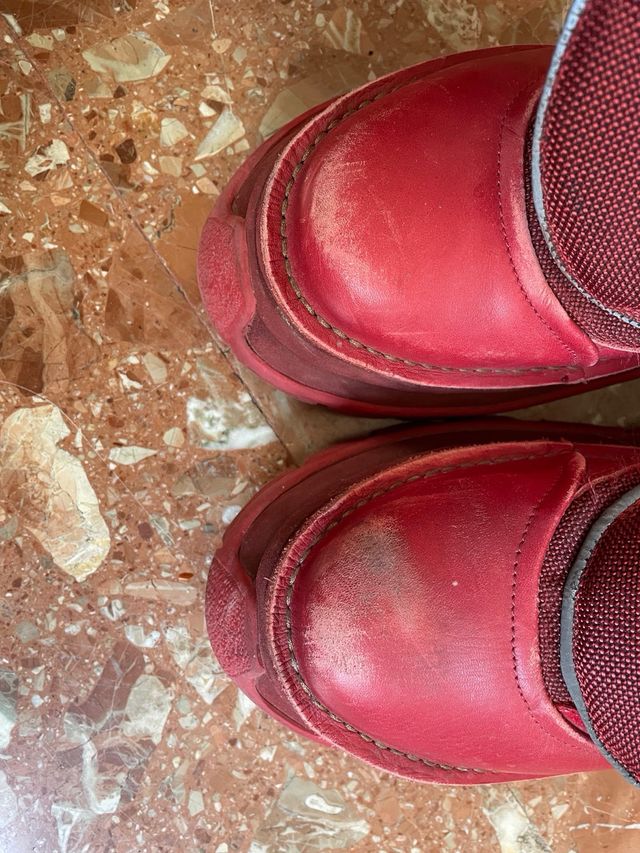 Stivali con piattaforma The Art Company 1643 Rossi