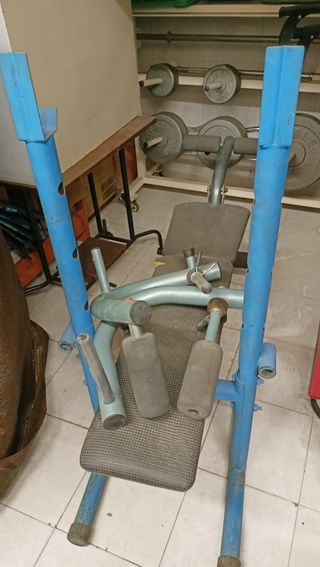 Pack Gimnasio Casero Completo.Musculación y Fitnes