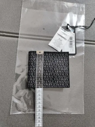 Armani Exchange portafoglio originale pelle Nuovo