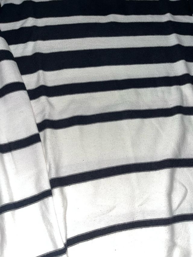 Jersey Tommy Hilfiger Rayas Blanco y Negro