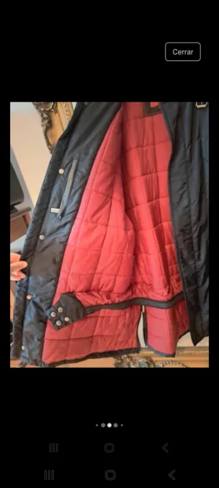 Parka Caballero Macson Negra