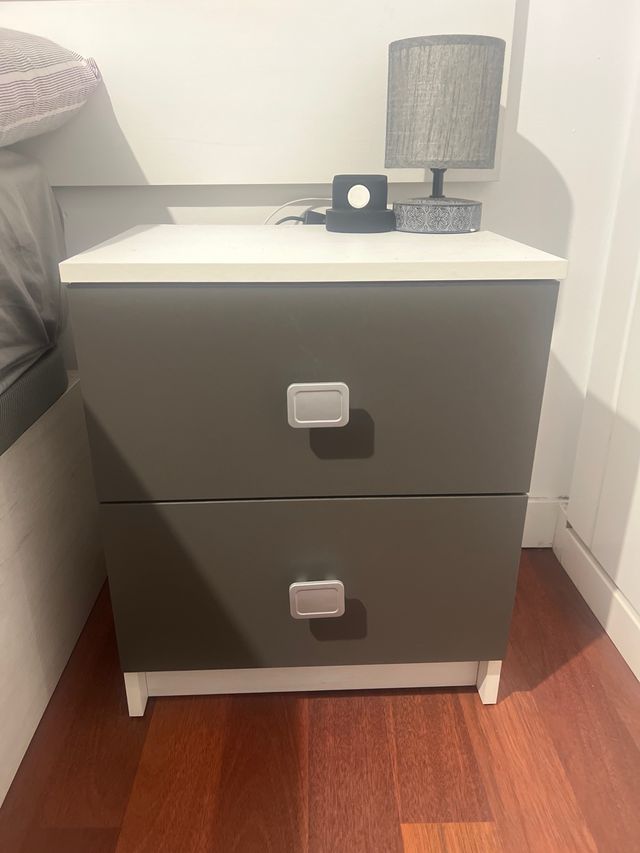 Cama Matrimonio Completa: Canapé, Cabecero y Mesil