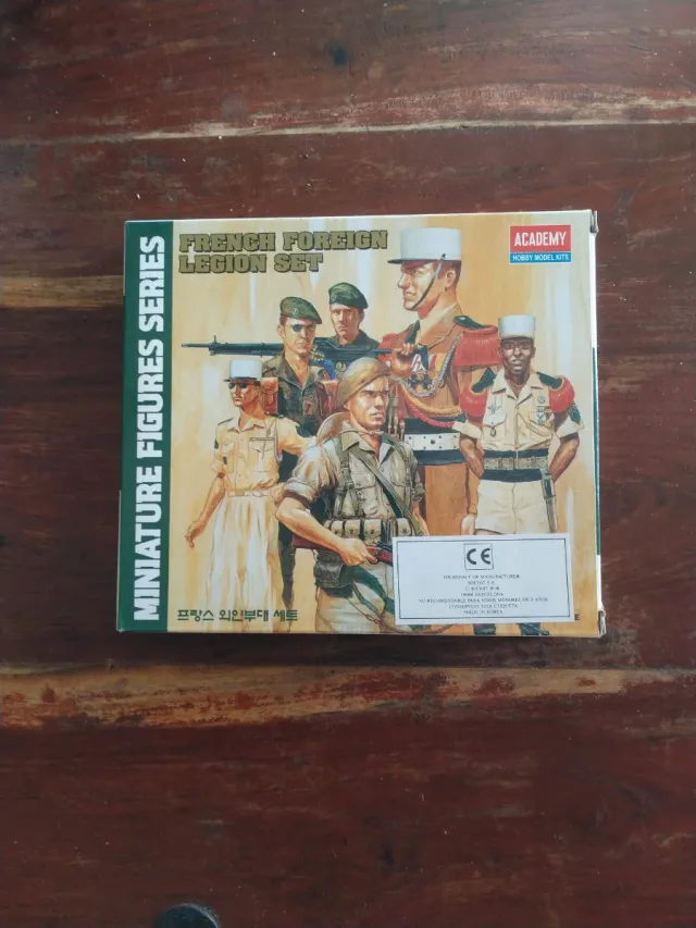 Set Soldados Legión Extranjera 1:35
