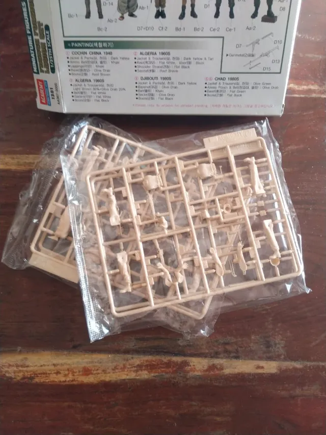 Set Soldados Legión Extranjera 1:35