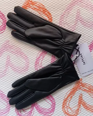 Guantes mujer invierno Lefties negros